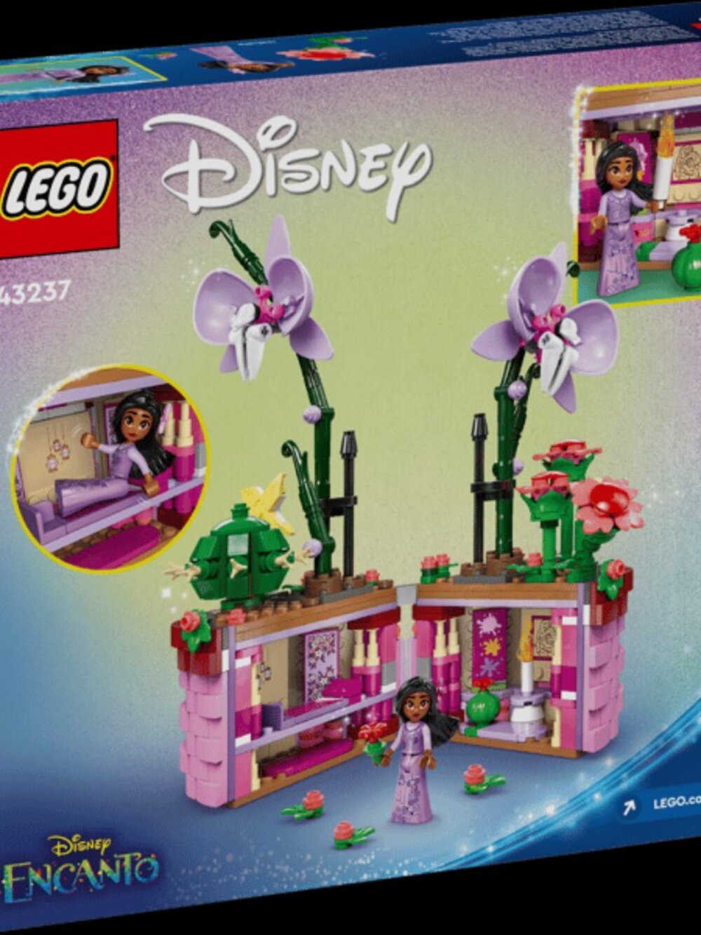 Disney Lego's "Isabela's Flowerpot "Brand New In Original Box " #43237